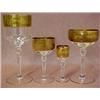Image 1 : Set of thirty stemglasses in four sizes, larg