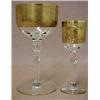 Image 3 : Set of thirty stemglasses in four sizes, larg