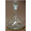 Image 1 : Orrefors crystal decanter with stopper, 11" h