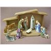 Image 1 : Ten piece Goebel Nativity set including infan