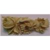 Image 2 : Victorian carved ivory hand motif pin, hand i
