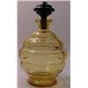Image 1 : Czechoslovakian Art Deco scent bottle, amber