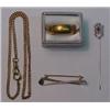 Image 1 : Gold jewelry including 18K yellow gold weddin