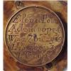 Image 2 : Silver gilt compass, eight sided case with hi