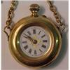 Image 2 : Lady's small size 14K gold pocketwatch with p