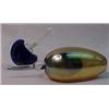 Image 1 : Two art glass perfume bottles include asymmet