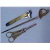 Image 1 : One lot including cigar cutter with niello en