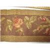 Image 4 : Early 20th C. bell pull, needlepoint roses on