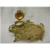 Image 2 : French spelter inkstand in artist's pallet fo