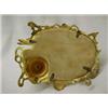 Image 4 : French spelter inkstand in artist's pallet fo