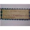 Image 2 : Small needlework sampler on cloth "Richard Wi