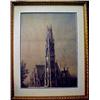 Image 1 : Unsigned watercolor of a Cathedral, mid 19th