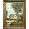 Image 1 : F. H. McKay, oil on board, "A Maine Village",