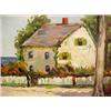 Image 2 : F. H. McKay, oil on board, "A Maine Village",