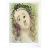 Image 2 : Salvador Dali print, titled Head (Beatrice),