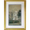 Image 1 : Edmond B. Nolan watercolor, the Archway at Wa