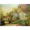 Image 3 : F. Bindervald oil on canvas of landscape with