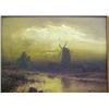 Image 2 : W. Herron landscape with windmill, oil on can