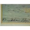 Image 4 : Edmund Darch Lewis watercolor, beach scene wi