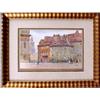 Image 1 : Julius Singer watercolor street scene, signed