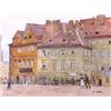 Image 2 : Julius Singer watercolor street scene, signed