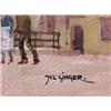Image 3 : Julius Singer watercolor street scene, signed
