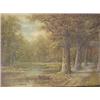 Image 2 : J.C. Taylor oil on canvas, landscape with tre
