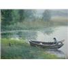 Image 2 : Allen Fontaine watercolor, landscape with str