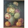 Image 4 : Van Hoot pair of oils on masonite, flowers an