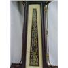 Image 5 : New Haven Clock Co. banjo clock, brass eagle