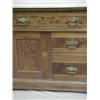 Image 4 : Walnut Victorian marbletop washstand, beveled