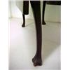 Image 4 : Walnut drop-leaf table, rectangular leaves, s