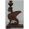 Image 2 : A pair of oak carved griffin supports, each m