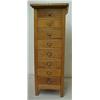 Image 2 : Oak eight drawer file cabinet, rectangular to