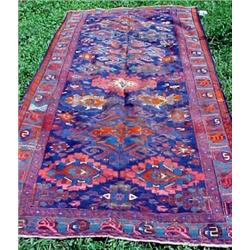 Hand tied Oriental rug, antique "Caucasian",