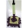 Image 1 : Art Deco bridge lamp, urn shaped finial over