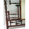 Image 3 : Oak Victorian hat rack, stick and ball decora