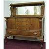 Image 1 : Oak sideboard, rectangular top over beveled m