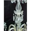 Image 2 : Crystal chandelier with six S-shaped arms, cr