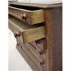 Image 4 : Walnut spool cabinet, rectangular top with ch