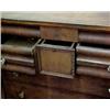 Image 5 : Walnut Empire tall chest, rectangular top ove