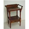 Image 1 : Pine or poplar country Sheraton washstand, re