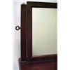 Image 4 : Mahogany shaving stand, rectangular swivel mi