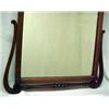 Image 4 : A pair of Federal style mahogany framed mirro
