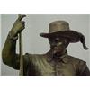 Image 3 : Spelter figural lamp, standing musketeer on r