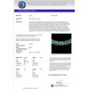 Image 3 : Genuine 68 CTW Emerald Eternity Designer Inspired Tennis Necklace 14K Gold - 23401-REF#215X3A
