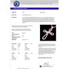 Image 3 : Natural 1.0 CTW Micro Pave Diamond Certified Cross Necklace 14K Gold - 22578-REF#80A8N