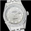 Image 1 : Rolex Ladies Stainless Steel, Diamond Dial & Diamond Bezel, Saph Crystal - REF#316X4G