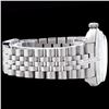 Image 2 : Rolex Ladies Stainless Steel, Diamond Dial Fluted Bezel, Saph Crystal - REF#261Z8F