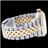 Image 2 : Rolex Men's 2Tone 14K Gold/ SS, QuickSet, Diamond Dial & Diamond Bezel - REF#463W6Z